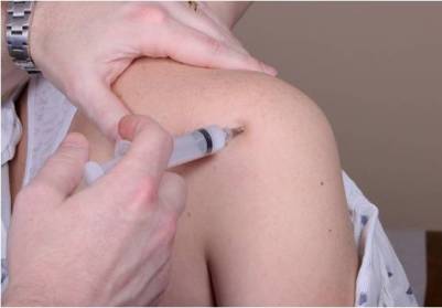 Capsulitis shoulder steroid injection